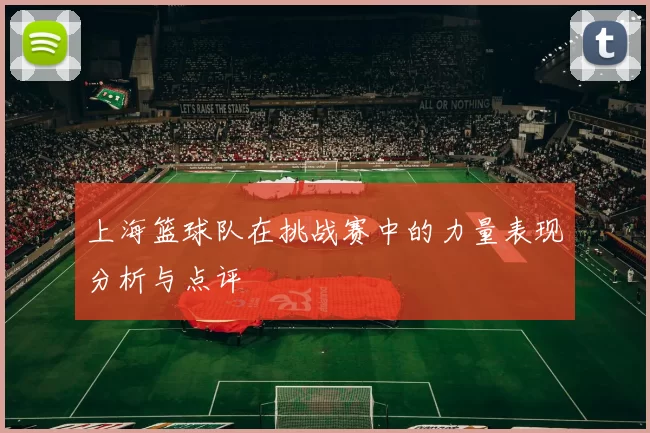 上海篮球队在挑战赛中的力量表现分析与点评