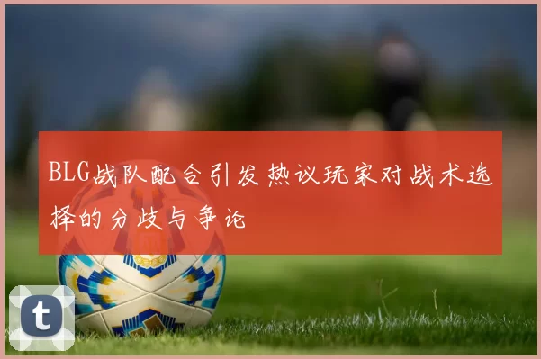 BLG战队配合引发热议玩家对战术选择的分歧与争论